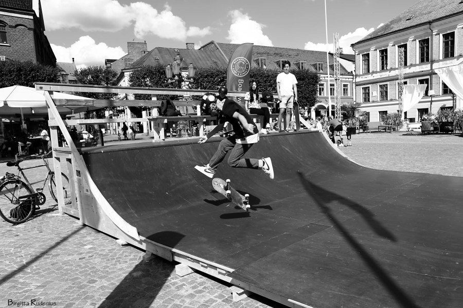 Skater i Lund © Birgitta Rudenius