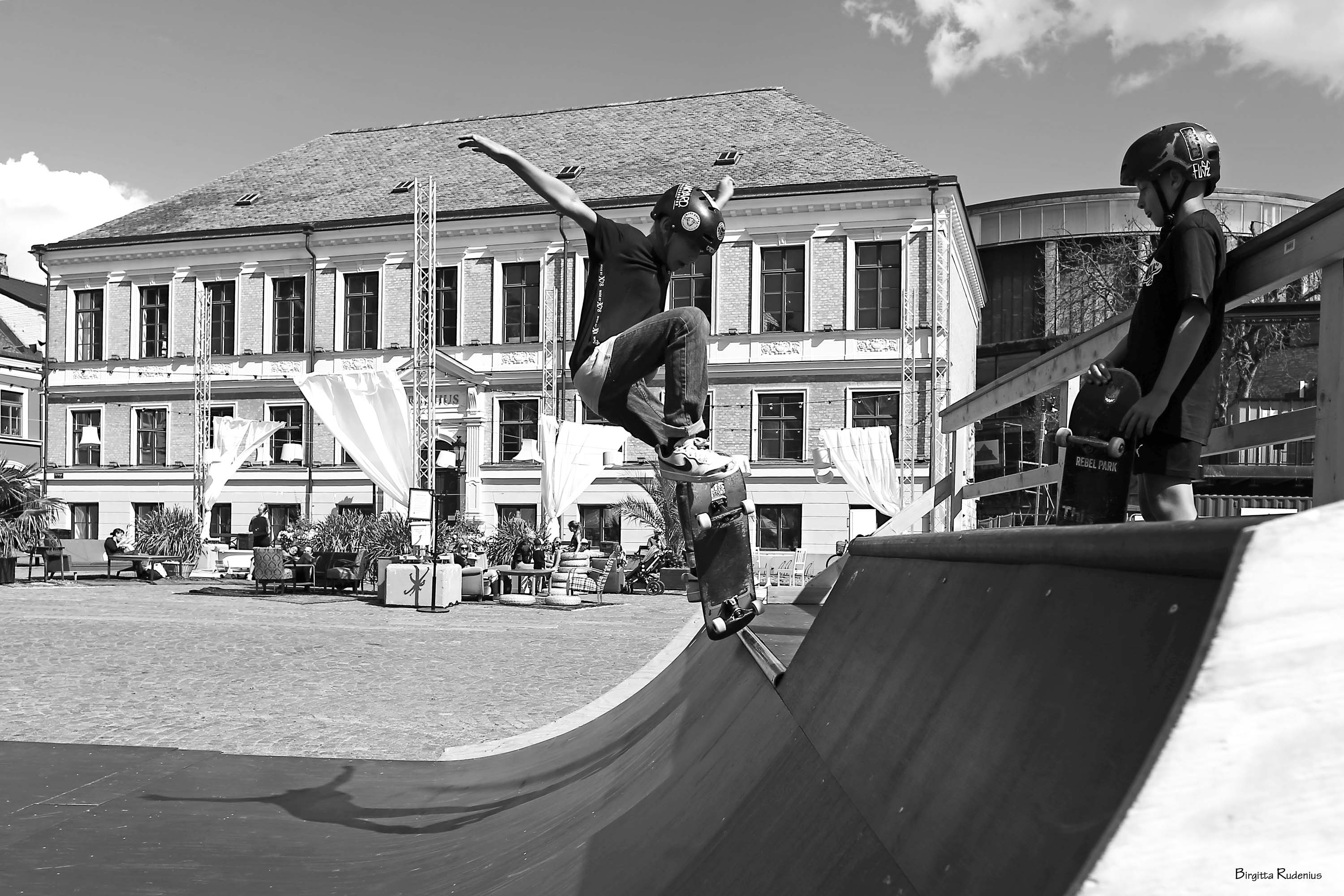 Skater i Lund © Birgitta Rudenius