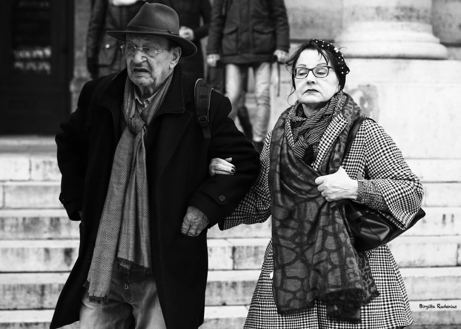 Street Photo - Couple - He and She.